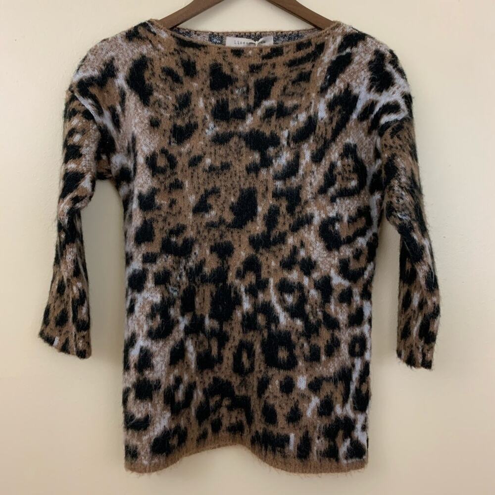 Lineamaglia | Size XS Leopard Sweater NWT